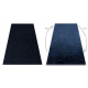 Carpet VISCO dark blue 10 plush, IMITATION OF RABBIT FUR