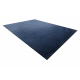 Carpet VISCO dark blue 10 plush, IMITATION OF RABBIT FUR