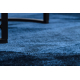 Carpet VISCO dark blue 10 plush, IMITATION OF RABBIT FUR