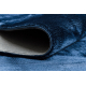 Carpet VISCO dark blue 10 plush, IMITATION OF RABBIT FUR