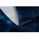 Carpet VISCO dark blue 10 plush, IMITATION OF RABBIT FUR
