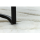 Tapis lavable CURVY blanc 11 Arches, structurel, gaufré, peluche