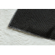 Tapis lavable CURVY blanc 11 Arches, structurel, gaufré, peluche