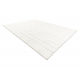 CURVY tappeto lavabile bianco 11 Curves, strutturale, goffrato, morbido