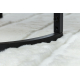 CURVY tappeto lavabile bianco 11 Curves, strutturale, goffrato, morbido