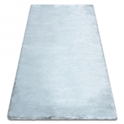 Alfombra moderna TEDDY NEW dream 47 shaggy, felpa, muy gruesa plateado