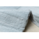 Tapis TEDDY NEW dream 47 Shaggy argent très épais, en peluche