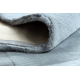 Modern TEDDY NEW dream 47 shaggy, plysch, mycket tjock silver