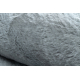 Modern TEDDY NEW dream 47 shaggy, plysch, mycket tjock silver