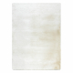 Alfombra moderna TEDDY NEW wool 45 shaggy, felpa, muy gruesa crema