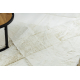 Alfombra moderna TEDDY NEW wool 45 shaggy, felpa, muy gruesa crema