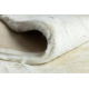 Alfombra moderna TEDDY NEW wool 45 shaggy, felpa, muy gruesa crema