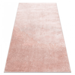Alfombra VISCO rosa 8 felpa, IMITACIÓN PIEL DE CONEJO