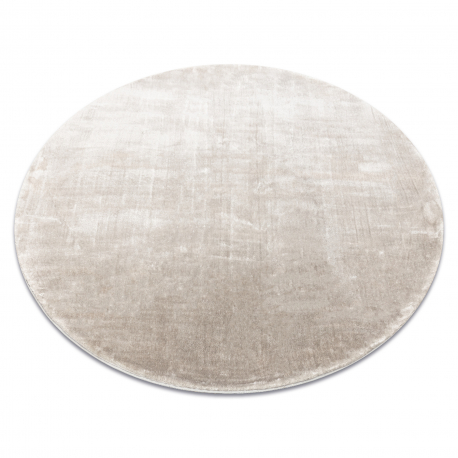 Carpet VISCO circle silver 3 plush, IMITATION OF RABBIT FUR