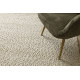 Wollen tapijt TAHAR 99005B room / grijs - HANDGEWEVEN lus, uniform