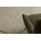 Wool carpet TAHAR 99005G grey / beige - HAND-WOVEN loop, uniform