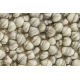 Wool carpet TAHAR 99005G grey / beige - HAND-WOVEN loop, uniform