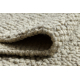 Wool carpet TAHAR 99005G grey / beige - HAND-WOVEN loop, uniform