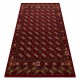 Tapis en laine OMEGA BUCHARA Cadre, cercles rubis