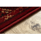 Tapis en laine OMEGA BUCHARA Cadre, cercles rubis