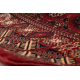 Tapis en laine OMEGA BUCHARA Cadre, cercles rubis