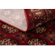 Tapis en laine OMEGA BUCHARA Cadre, cercles rubis