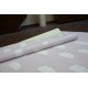 Antiskli Montert teppe for barn CLOUDS rosa