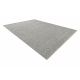 Alfombra de lana TAHAR 99004G gris - TEJIDA A MANO bucle, Uniforme 