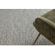 Wool carpet TAHAR 99004G grey - HAND-WOVEN loop, uniform