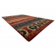 Tapis en laine OMEGA TAPAS ethnique rubis clair