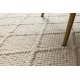 Wollen tapijt TAHAR 99001B room - HANDGEWEVEN lus, ruiten, boho