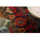 Wool carpet OMEGA TAPAS ethnic, navy blue