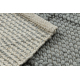 Alfombra de lana TAHAR 99001G gris - TEJIDA A MANO bucle, Rombos, boho