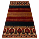 Tapis en laine OMEGA VRITTI ethnique rubis