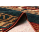 Wool carpet OMEGA VRITTI ethnic, ruby