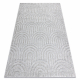 Alfombra SANTO sisal 0537 geométrica gris 