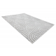 Alfombra SANTO sisal 0537 geométrica gris 