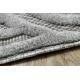 Tapis SANTO SIZAL 0537 géométrique gris 