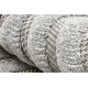 Tapis SANTO SIZAL 0537 géométrique gris 