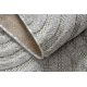 Tapis SANTO SIZAL 0537 géométrique gris 
