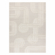 Alfombra SANTO sisal 1001 geométrica blanco
