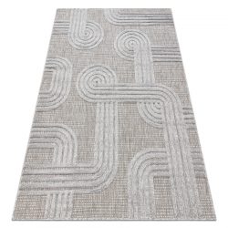 Carpet SANTO SISAL 1001 geometric grey 