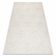 Teppich SANTO SISAL 0537 geometrisch weiß