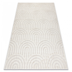 Carpet SANTO SISAL 0537 geometric white