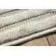 Teppich SANTO SISAL 0537 geometrisch weiß