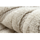 Teppich SANTO SISAL 0537 geometrisch weiß