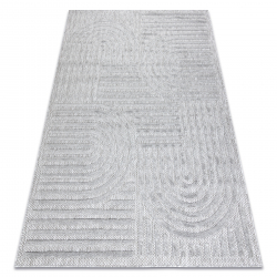 Carpet SANTO SISAL 0989 geometric grey 