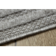 Teppich SANTO SISAL 0989 geometrisch grau