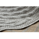 Teppich SANTO SISAL 0989 geometrisch grau