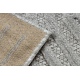 Teppich SANTO SISAL 0989 geometrisch grau